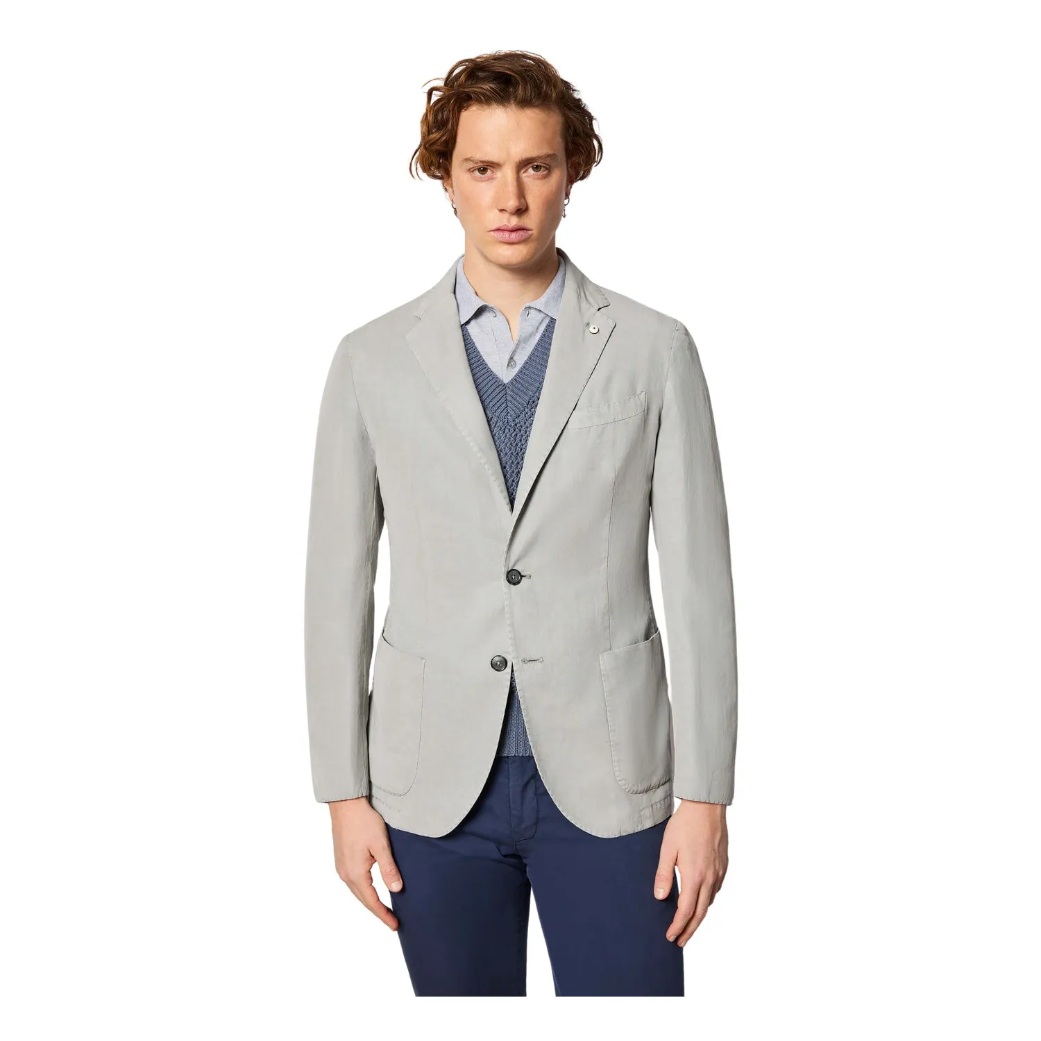 Garment-dyed JACK jacket - gray