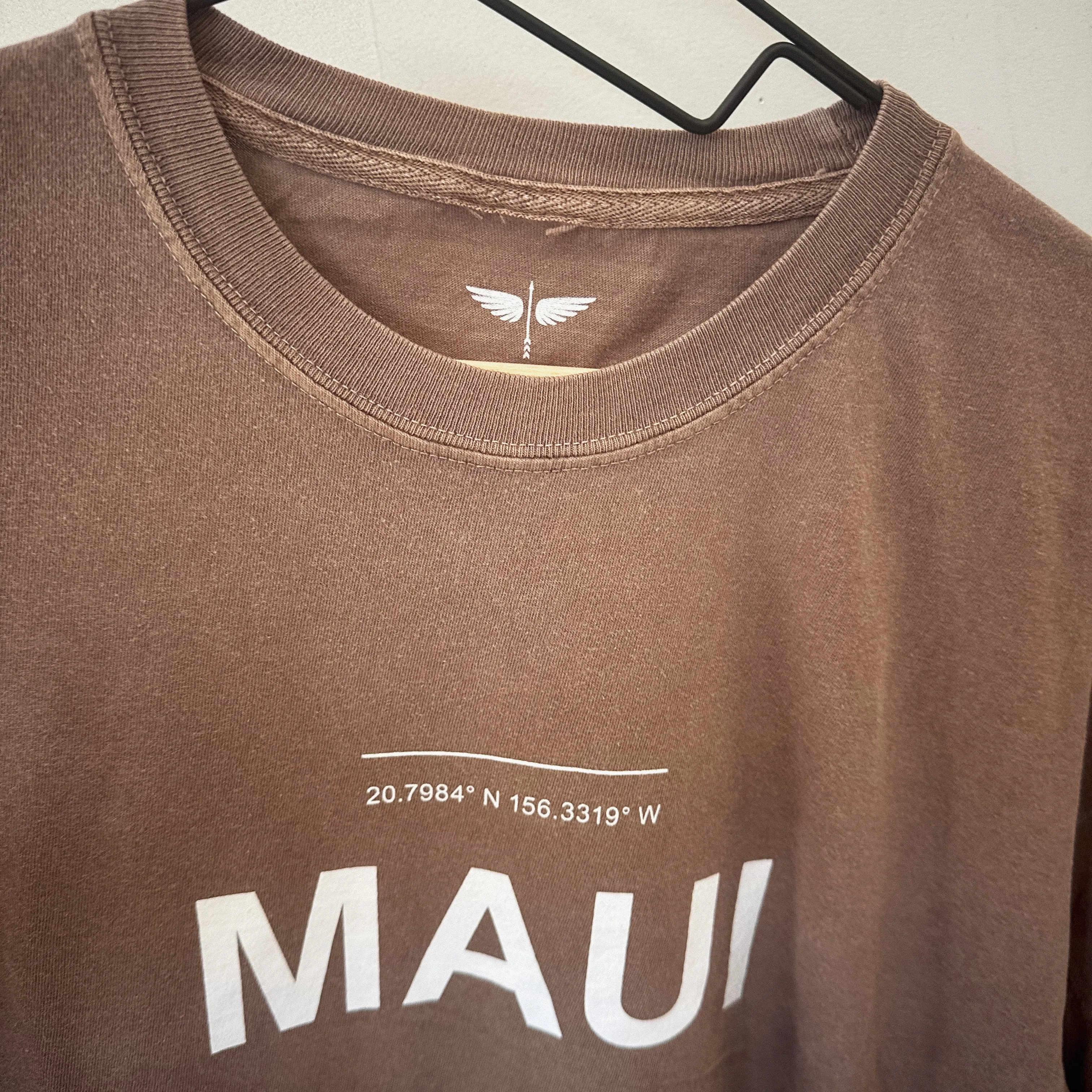 Garment Dyed Tee Espresso - for him