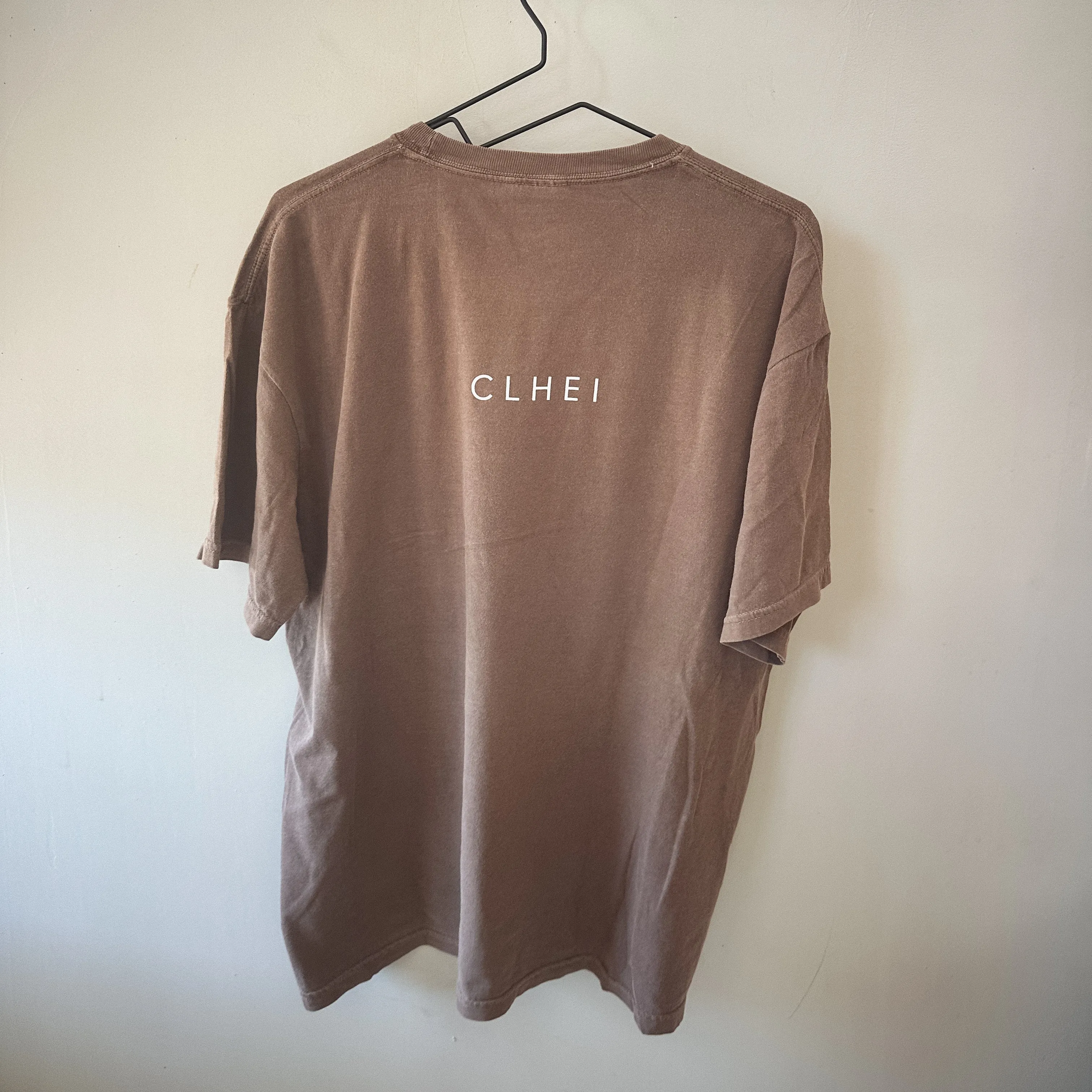 Garment Dyed Tee Espresso - for him