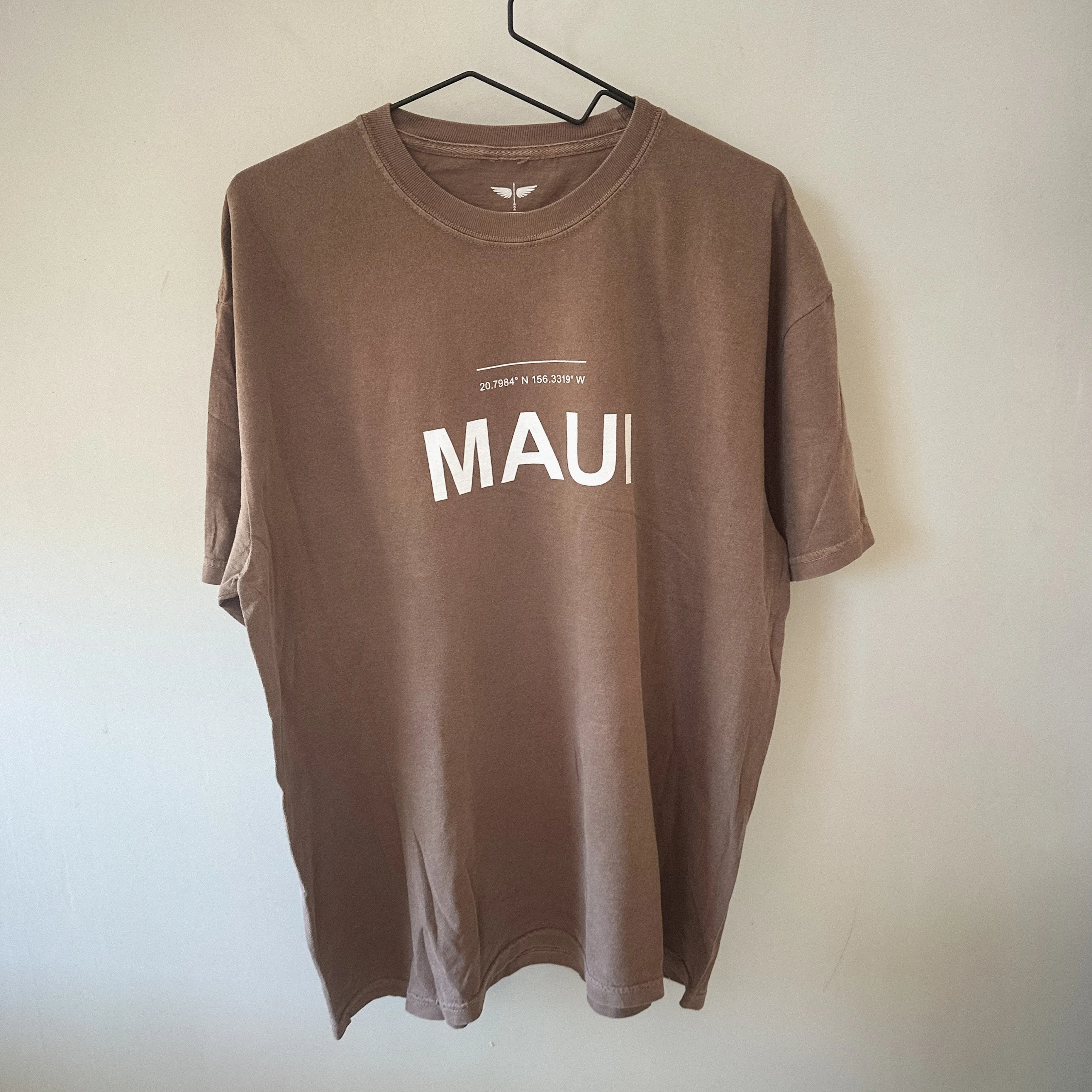 Garment Dyed Tee Espresso - for him
