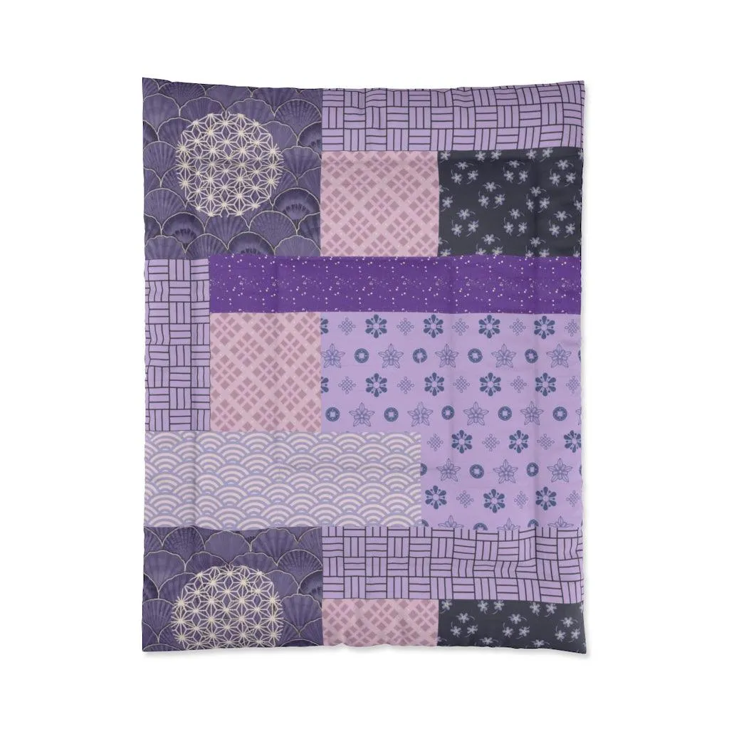 Geisha Kimono Patchwork Comforter