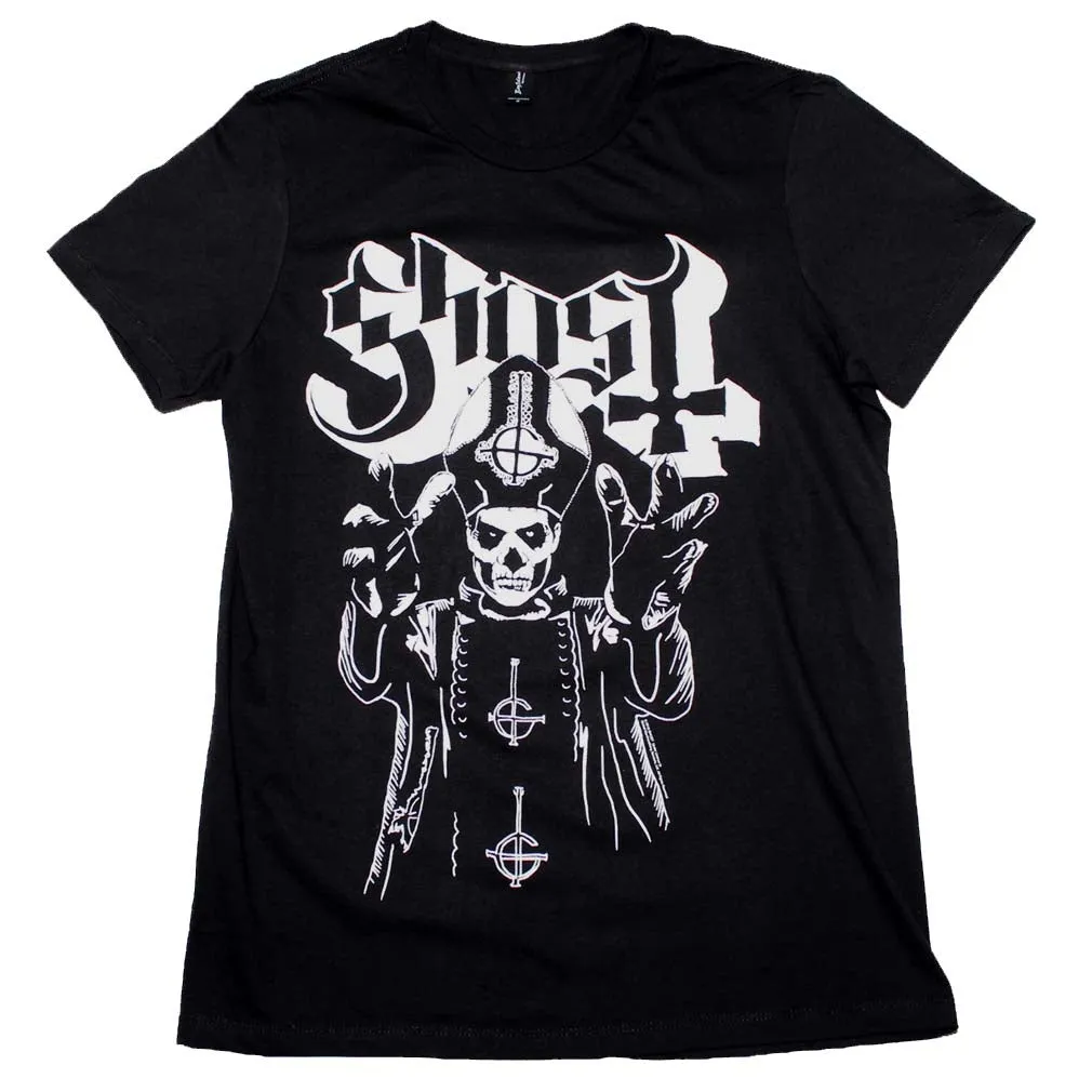 Ghost Papa Wrath Mens T Shirt Black