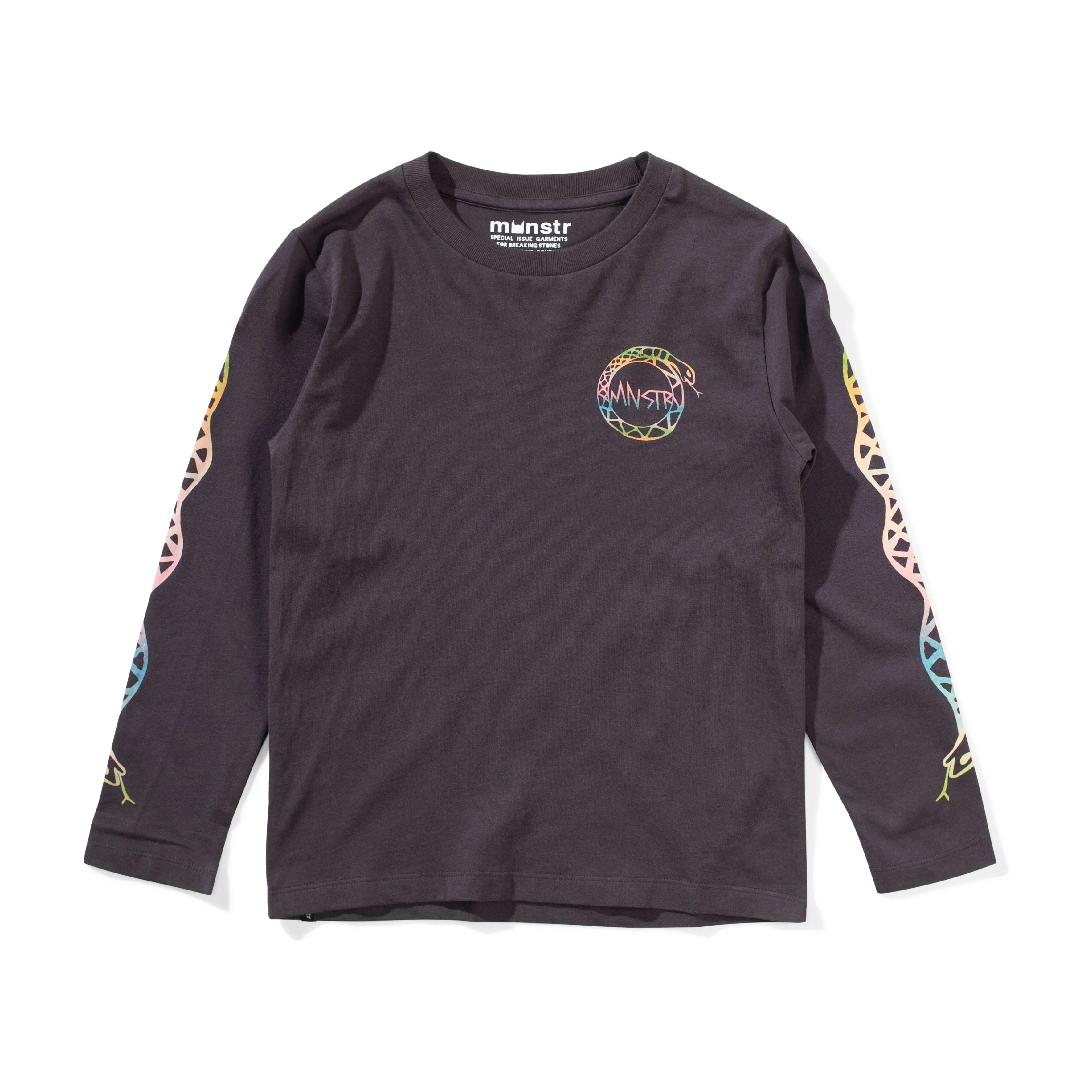 Glowchomp Ls Tee - Soft Black
