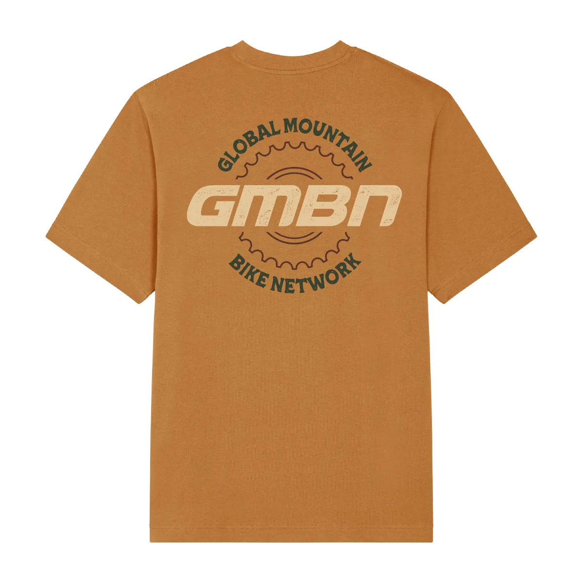 GMBN Emblem Oversized T-Shirt - Yellow