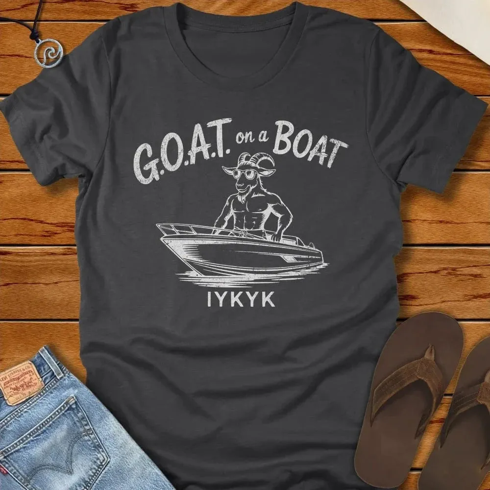 Goat On A Boat Tee