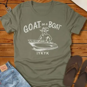 Goat On A Boat Tee