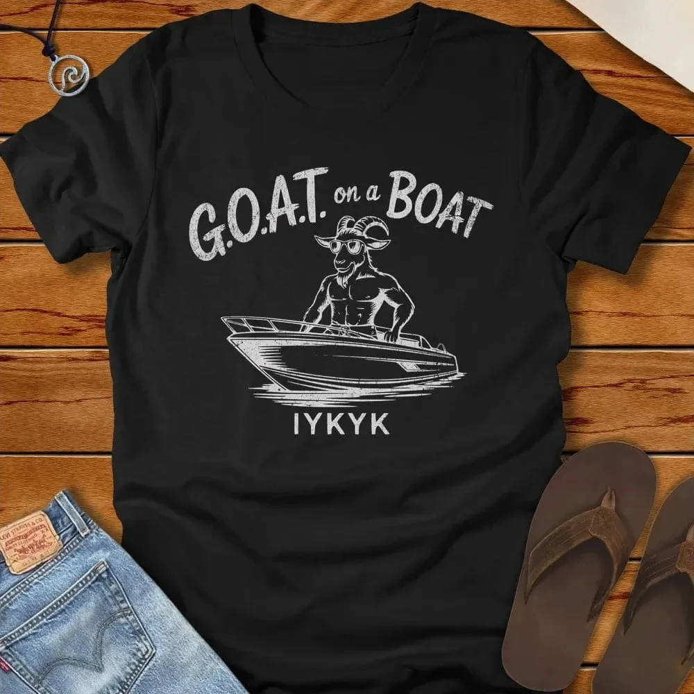 Goat On A Boat Tee