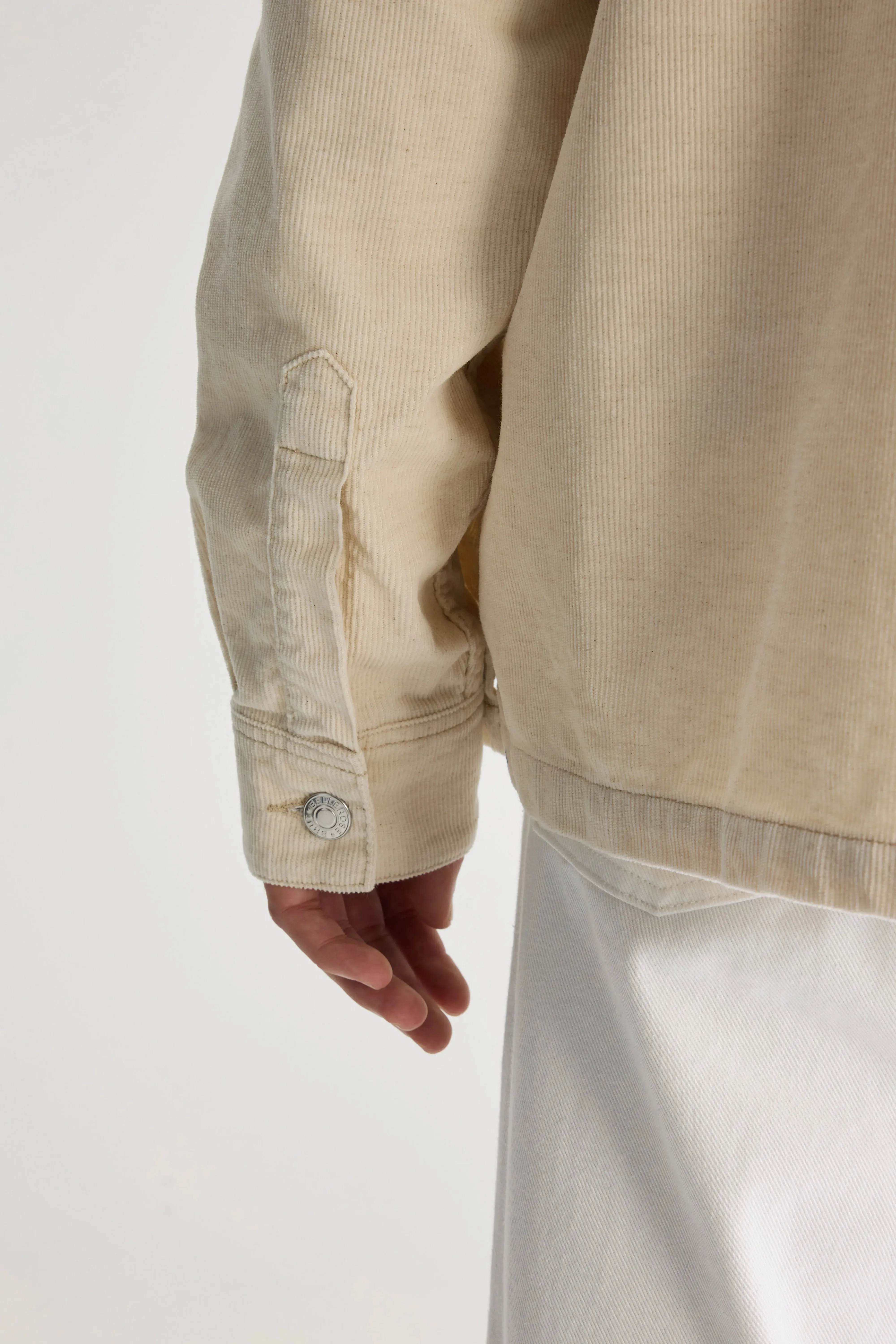 Goney corduroy overshirt (251 / M / CALCAIRE)