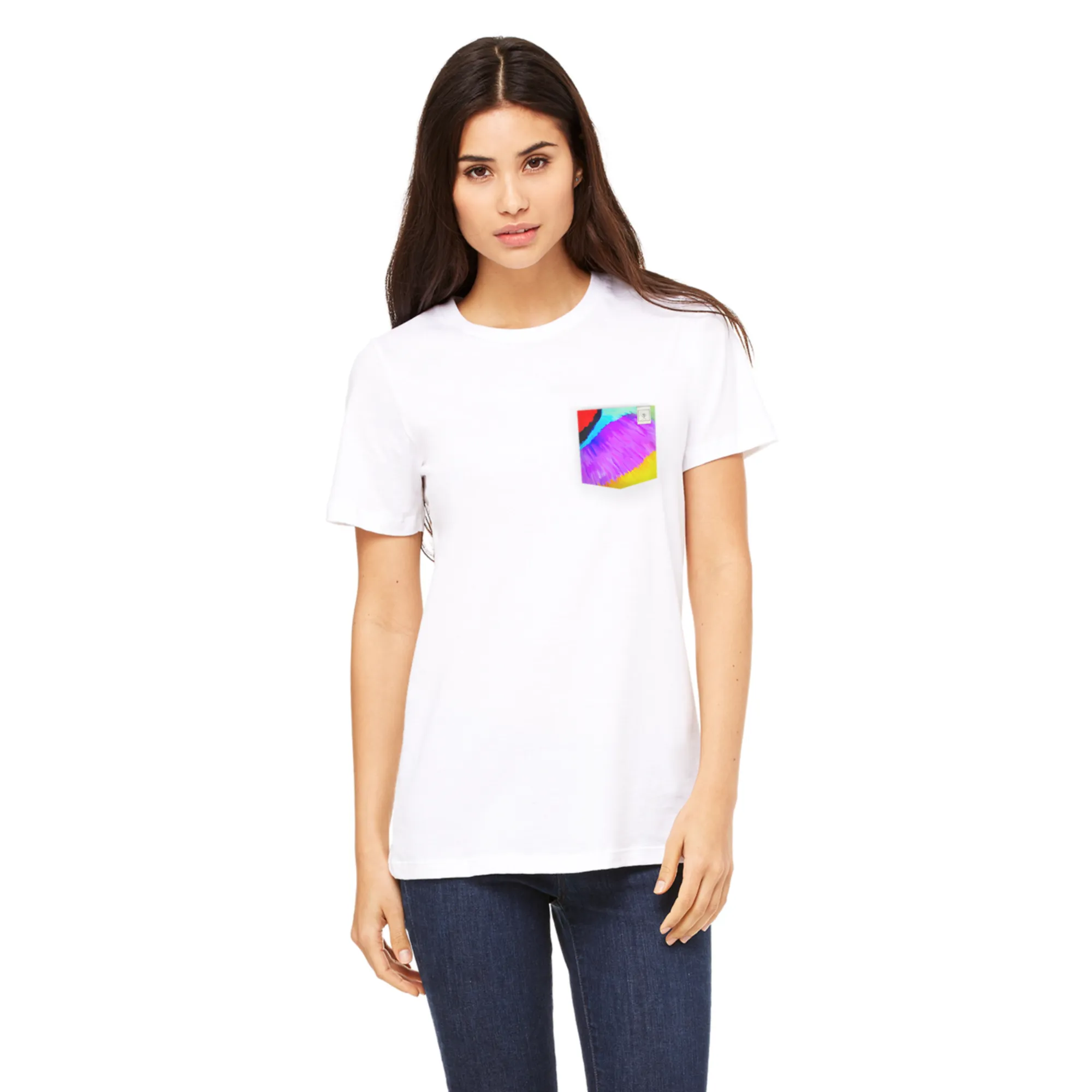 Gouldian Finch Women's Pocket Tee