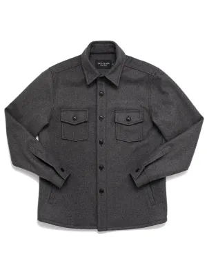 Grey Wool Overshirt