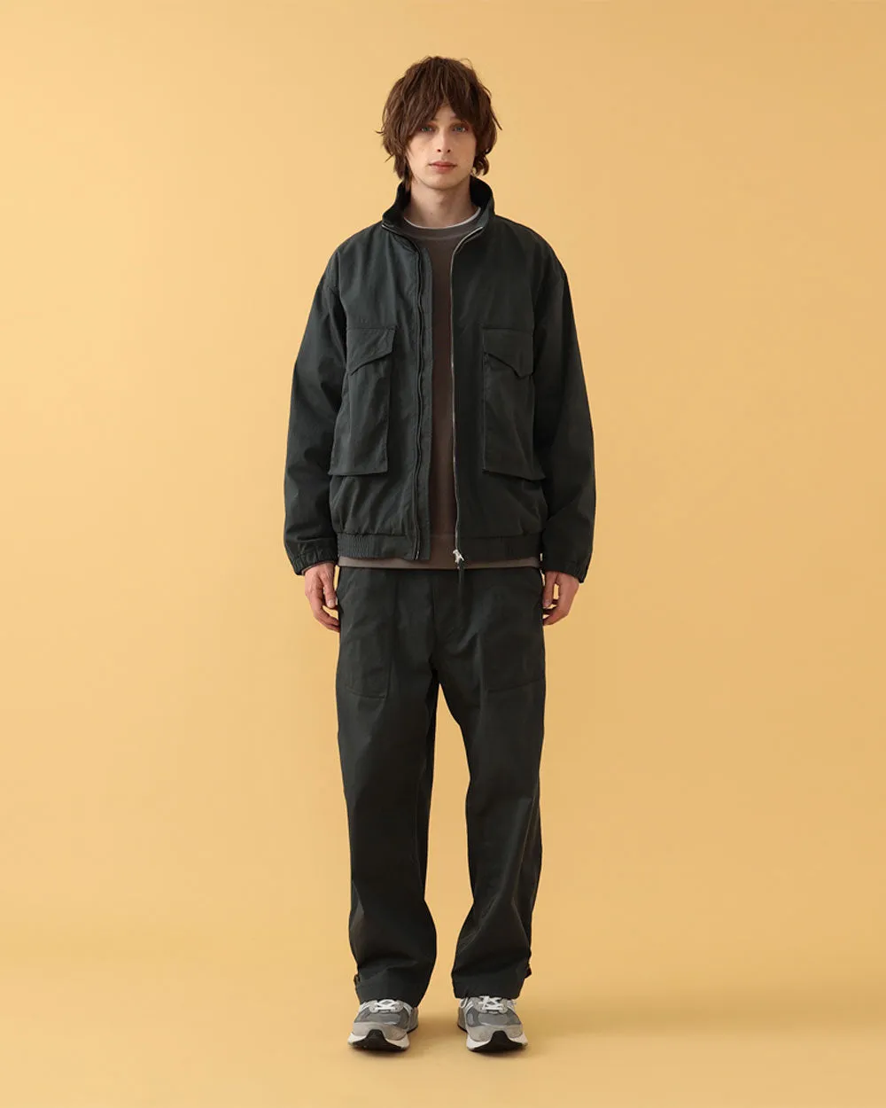 Gustavo Zip Jacket - Dark Green