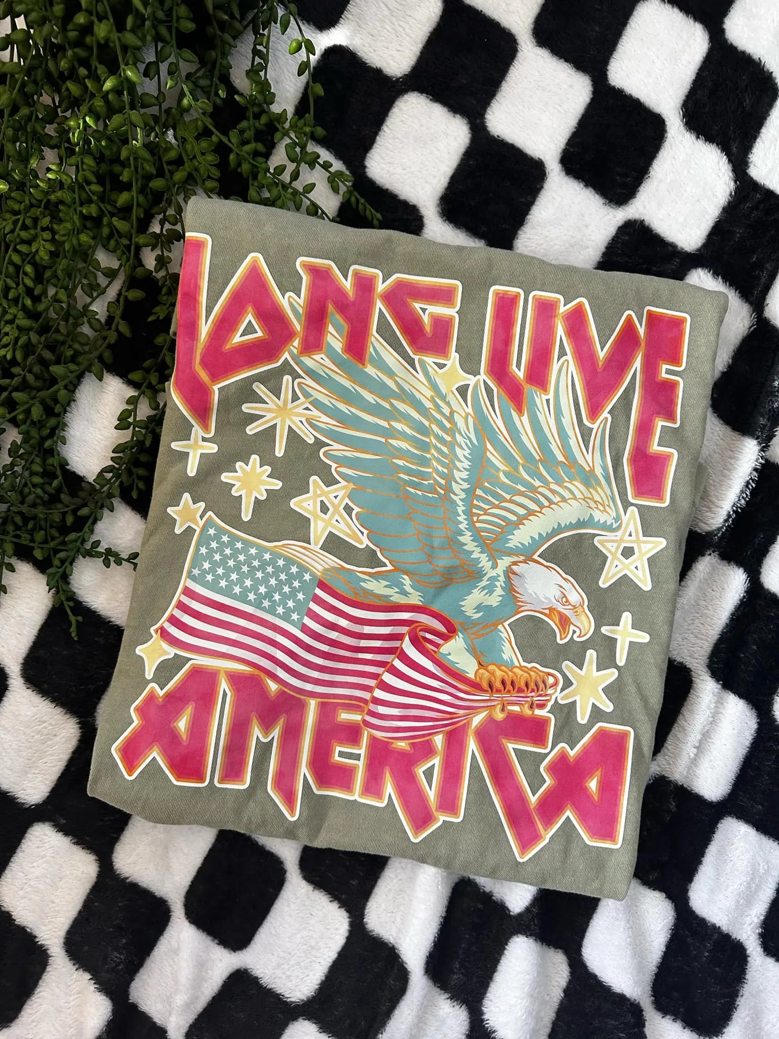 Hazel Blues® |  Long Live America Graphic Tee