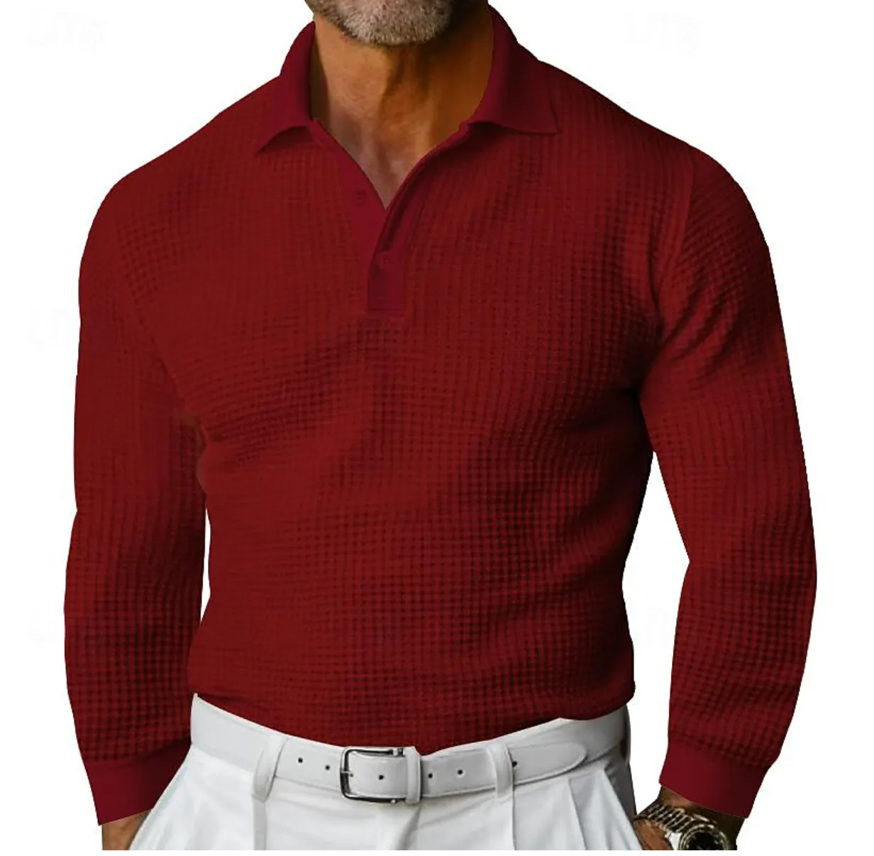 Henry | Stylish Long-Sleeve Polo
