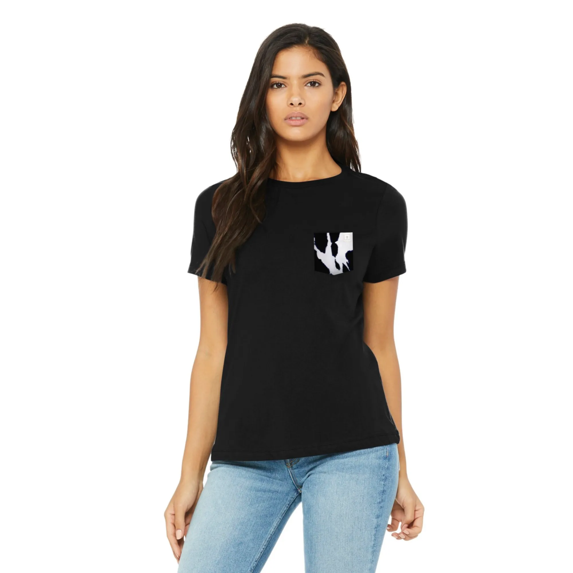 Holstein Friesian Cattle Women's Pocket Tee