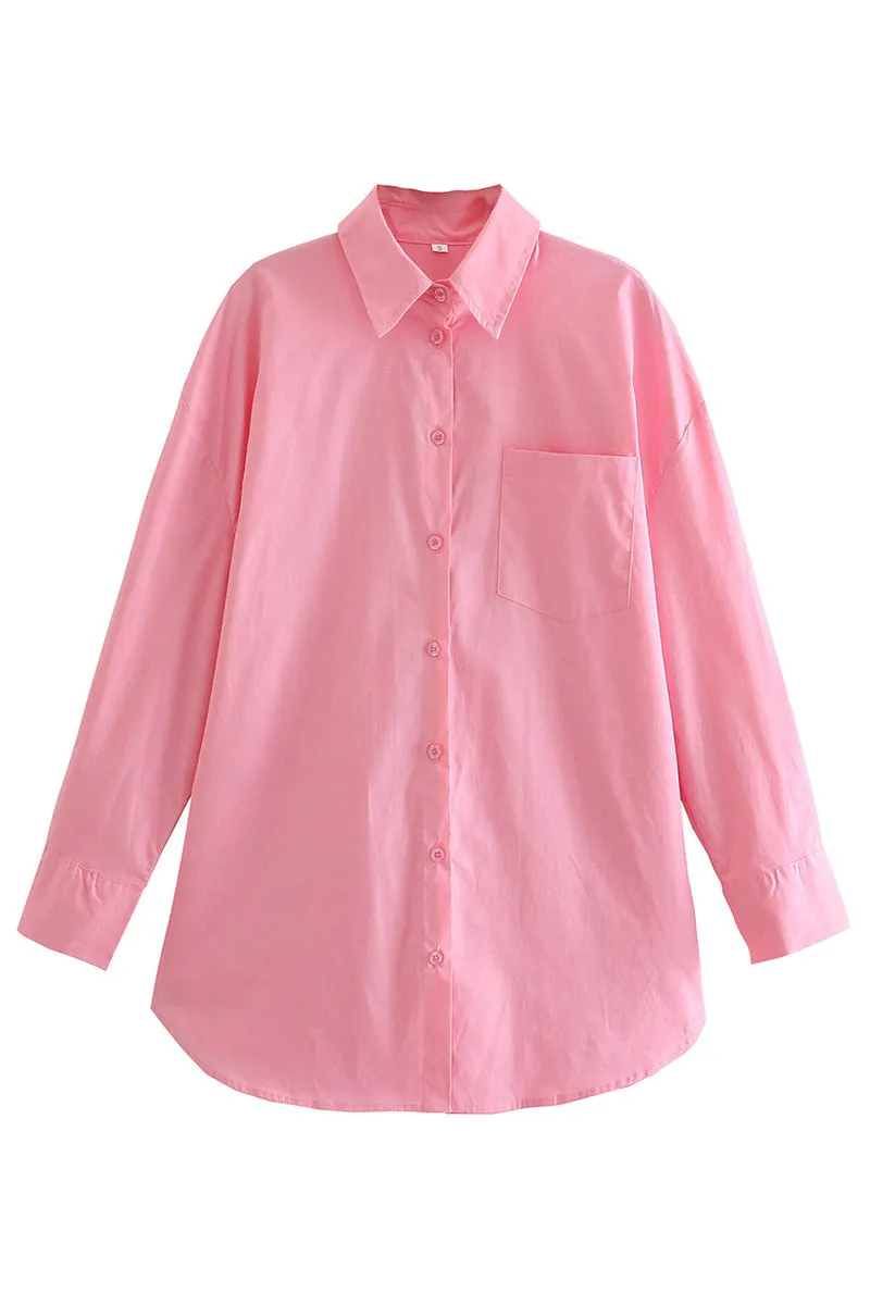 HTS1106 Effortless Chic Button-Up