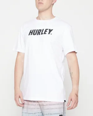 Hurley Fastlane Core Tee White