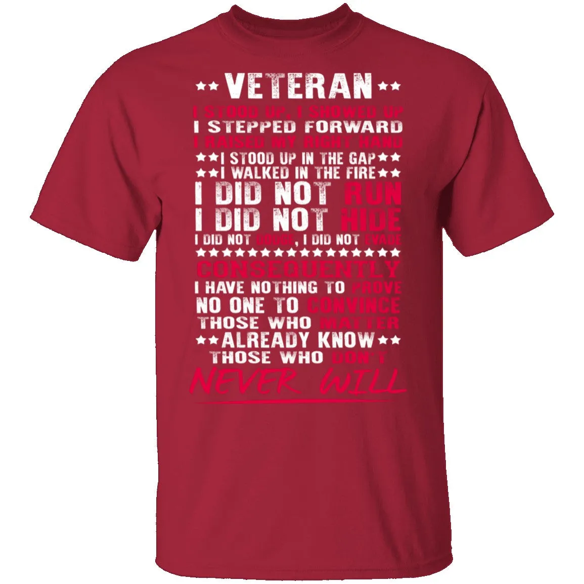 I Stepped Forward T-Shirt
