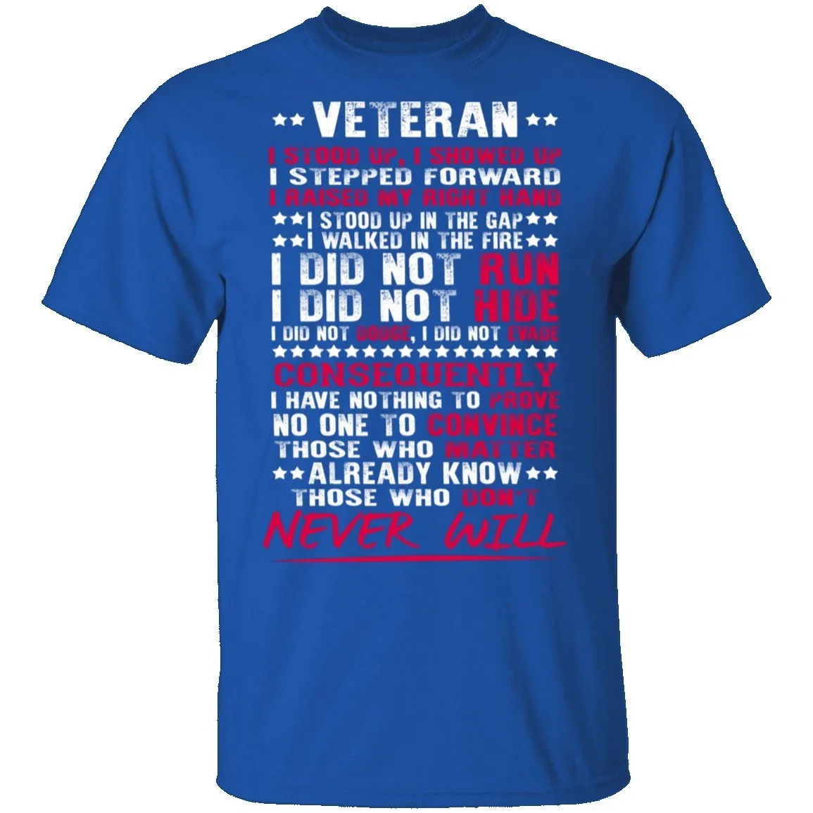 I Stepped Forward T-Shirt