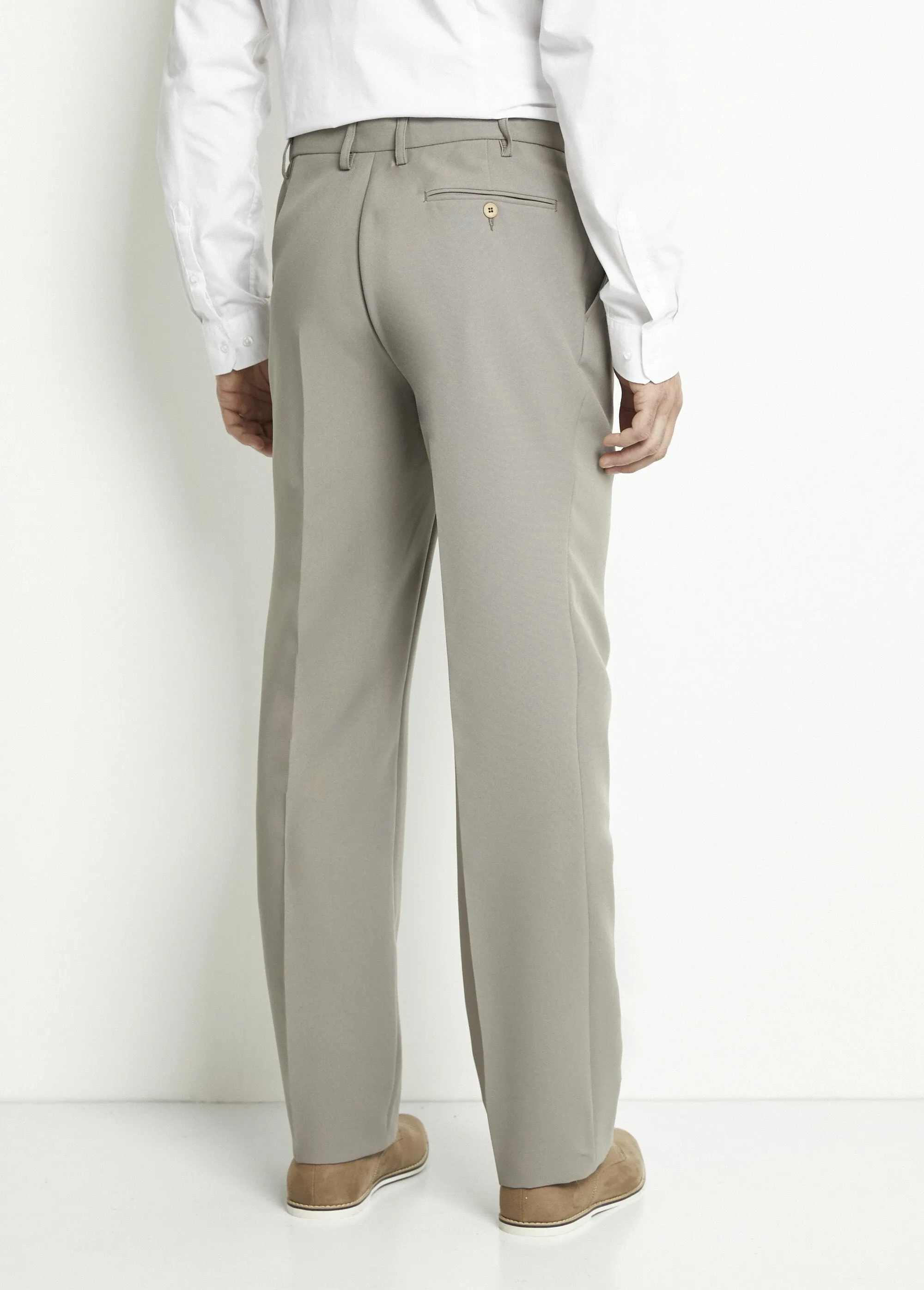 Invisible adjustable polyester belt pants