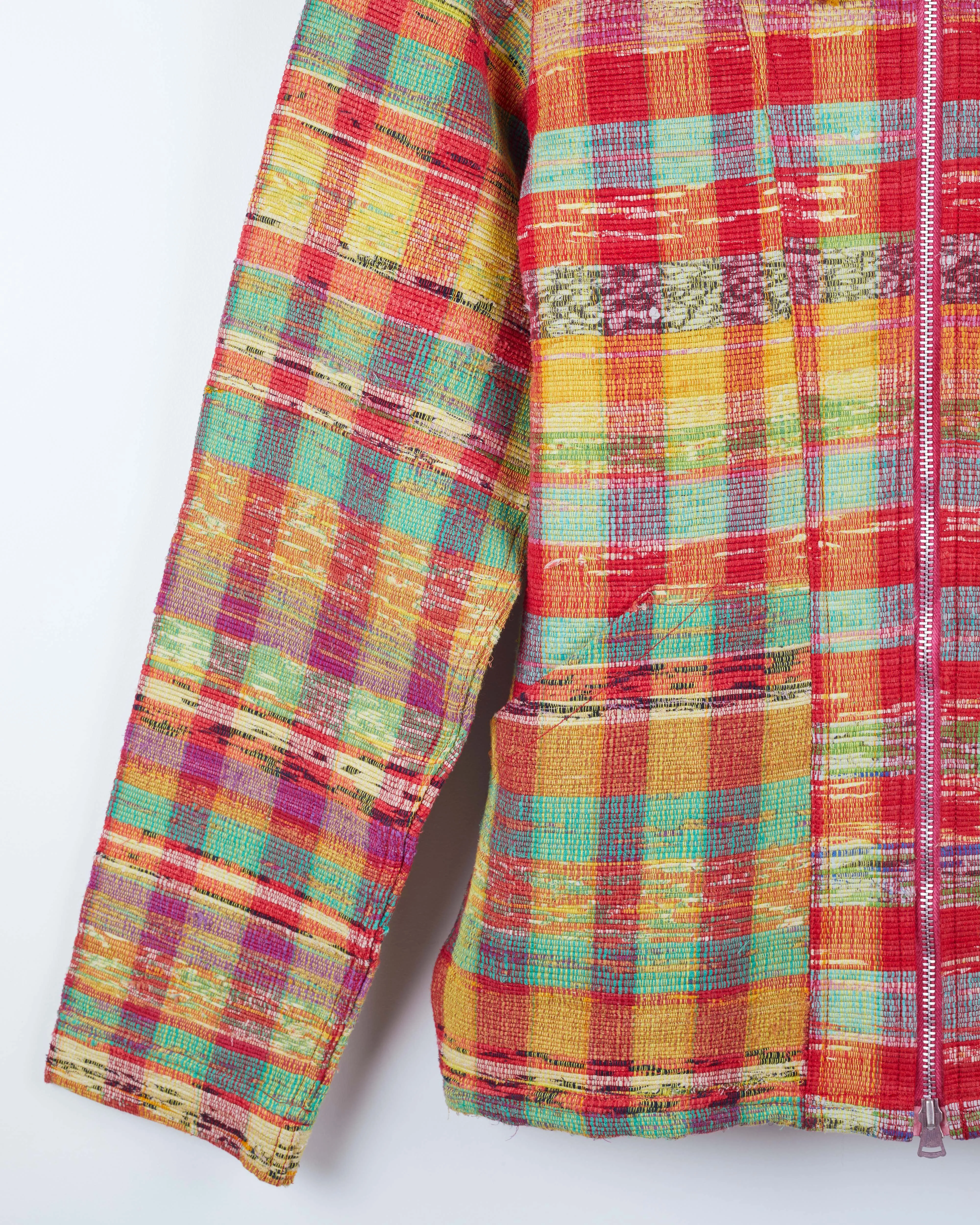 Isaac Hoodie in  Khes Multi Plaid Cherry