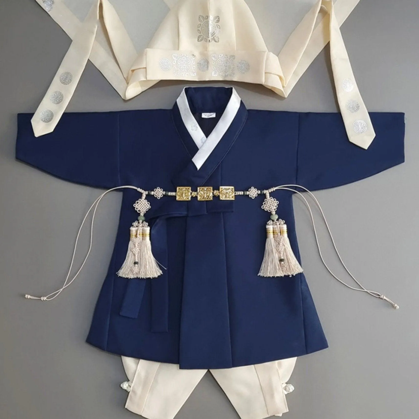 Jeongjin Navy Boy Hanbok (100D-10YR)