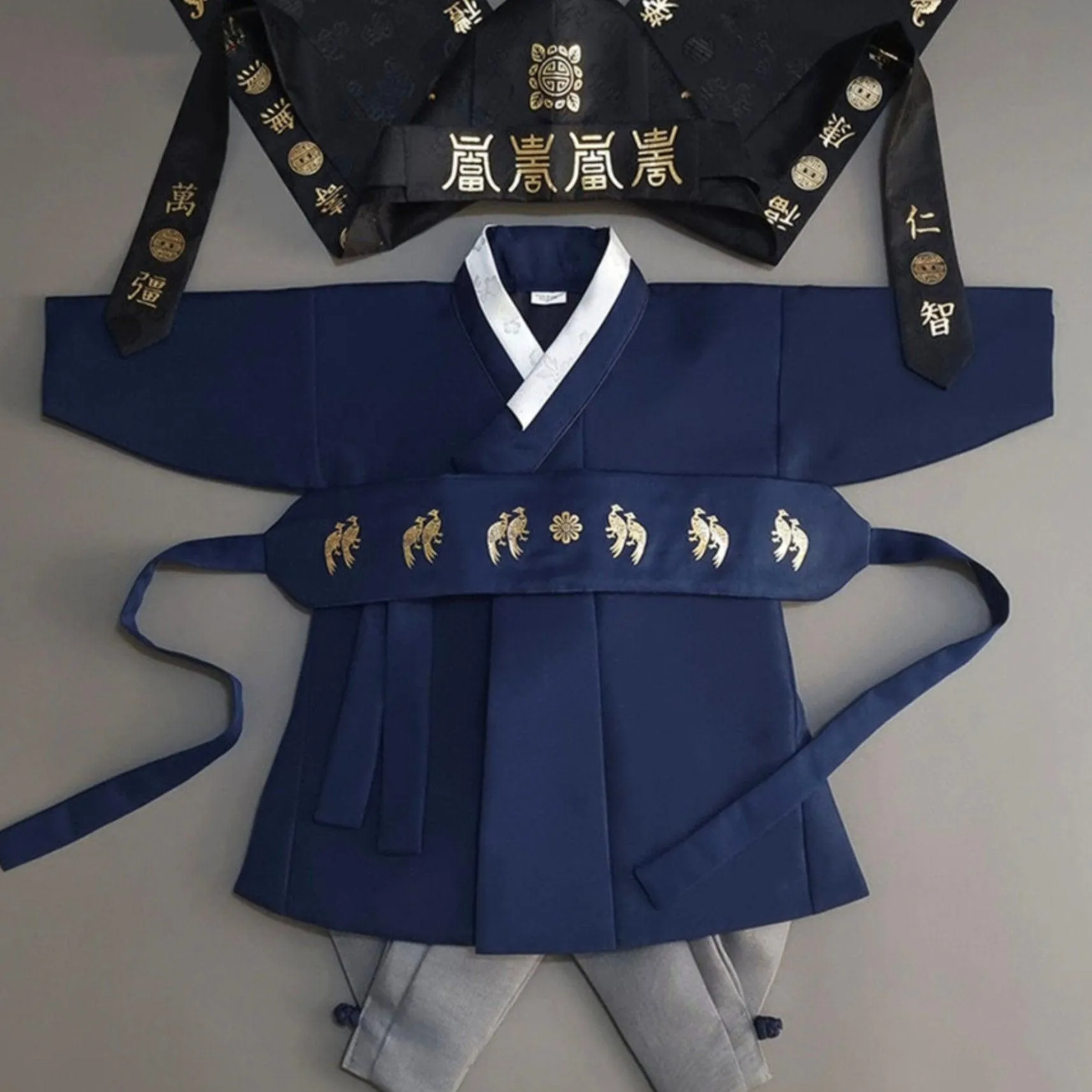 Jeongjin Navy Boy Hanbok (100D-10YR)
