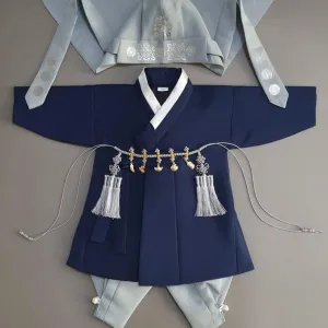Jeongjin Navy Boy Hanbok (100D-10YR)