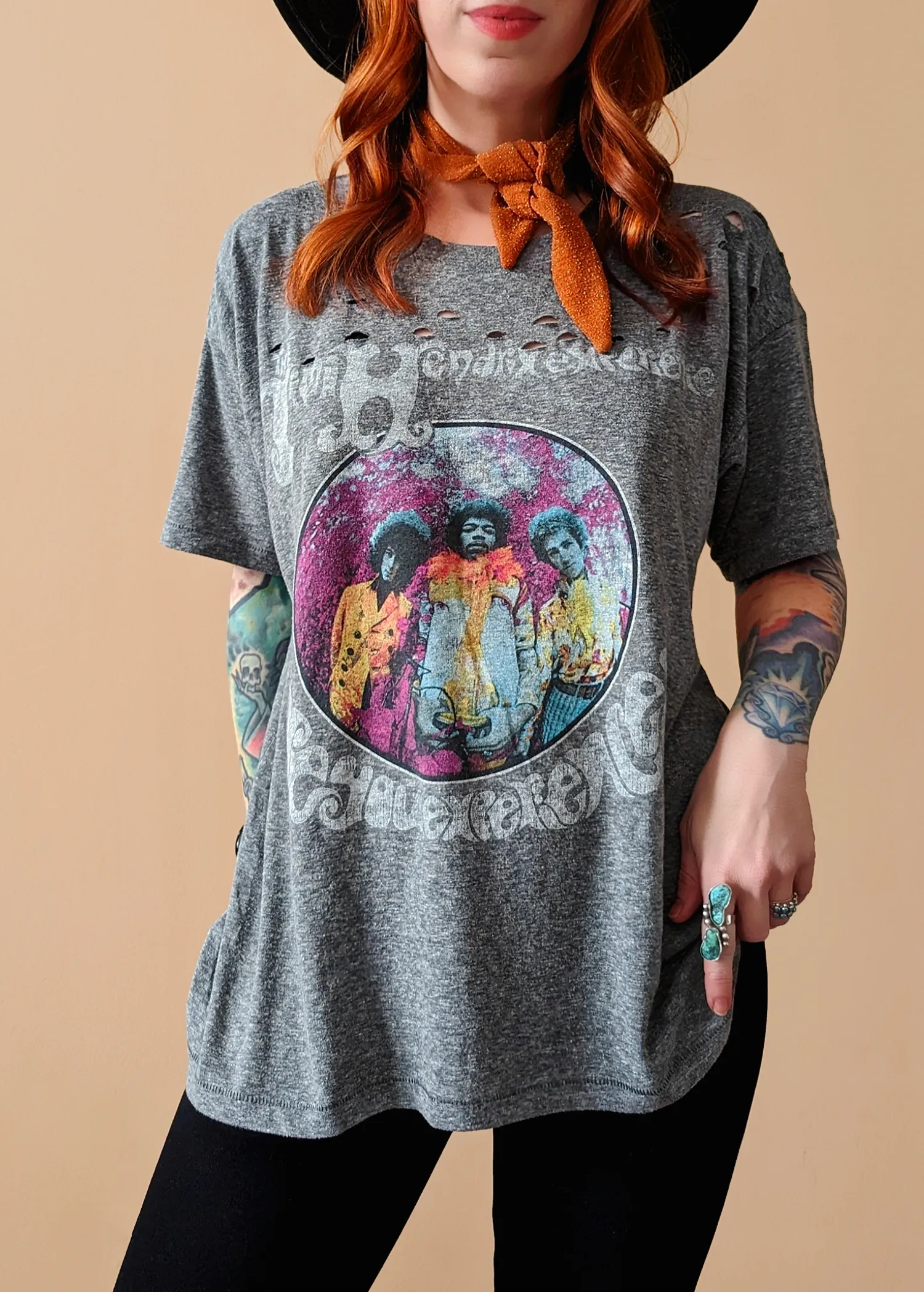 Jimi Hendrix Are You Experienced Merch Tee