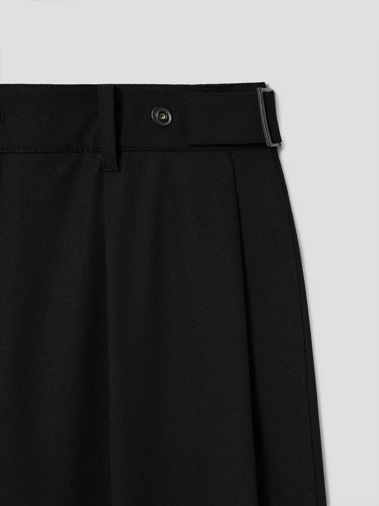 JuunJ Skin Wool Pleated Pants