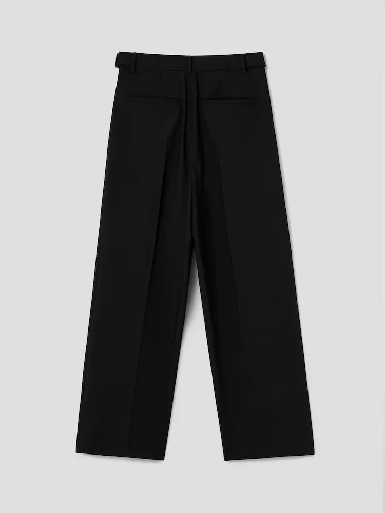 JuunJ Skin Wool Pleated Pants
