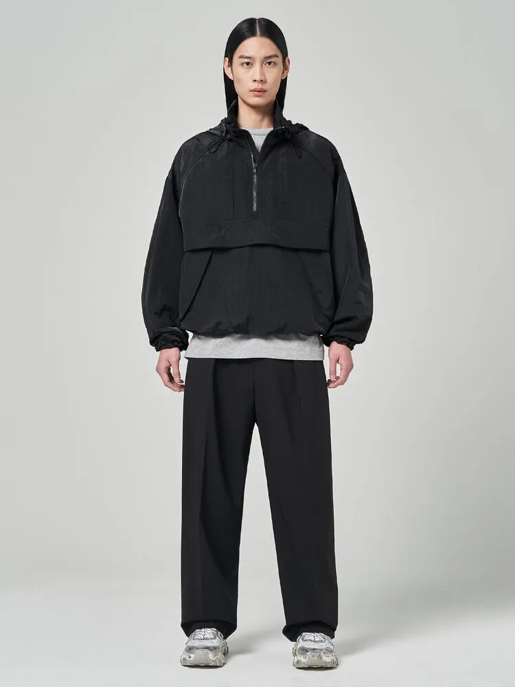 JuunJ Skin Wool Pleated Pants