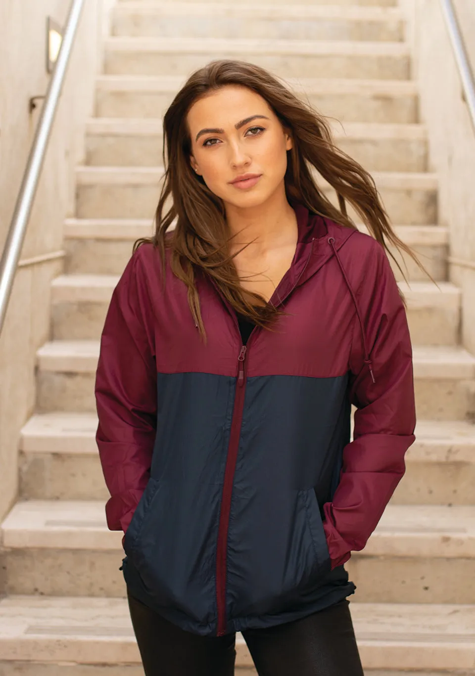 Kappa Beta Gamma Windbreaker Jacket - Letters