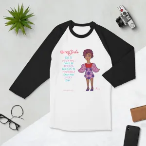 Kea 3/4 sleeve raglan shirt