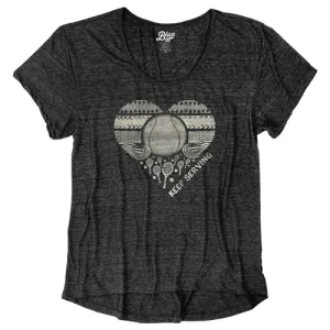 Keep Serving Soft Tennis Tee
