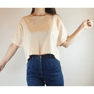 Kloke pink shell tee shirt size XS (best fits 6-8)