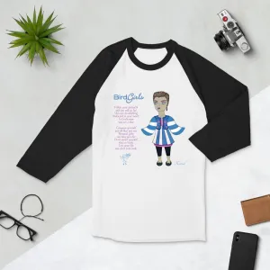 Korial 3/4 sleeve raglan shirt