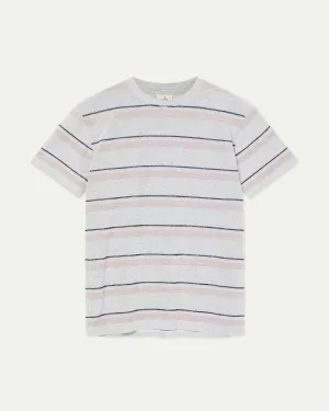 La Paz - Botelho Comfort Tee - Blue Stripes Terry