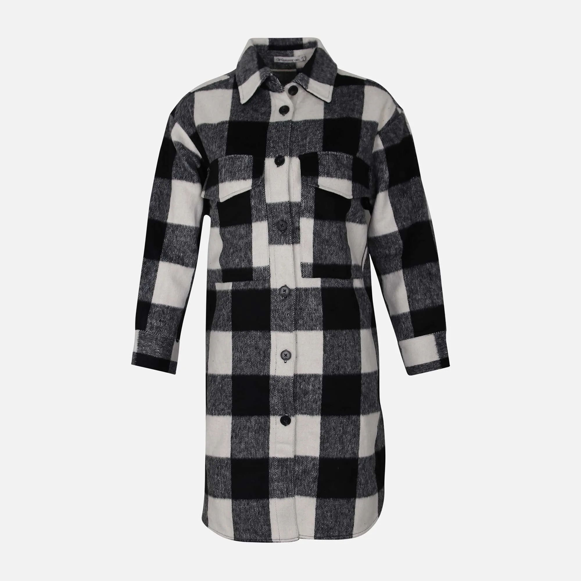 LADIES CHECKED OVERSHIRT
