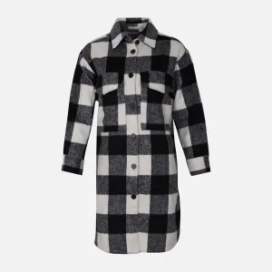 LADIES CHECKED OVERSHIRT