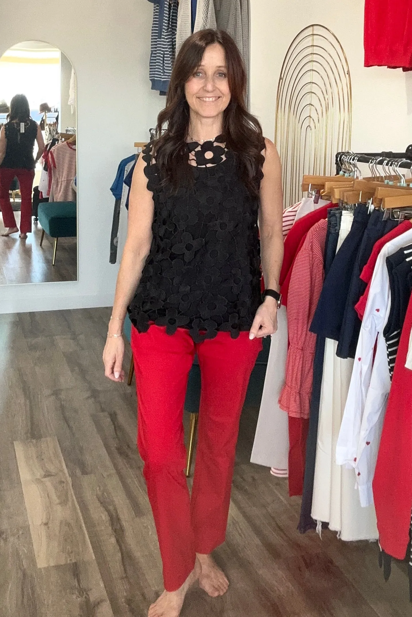 Lauren Crochet Sleeveless Top