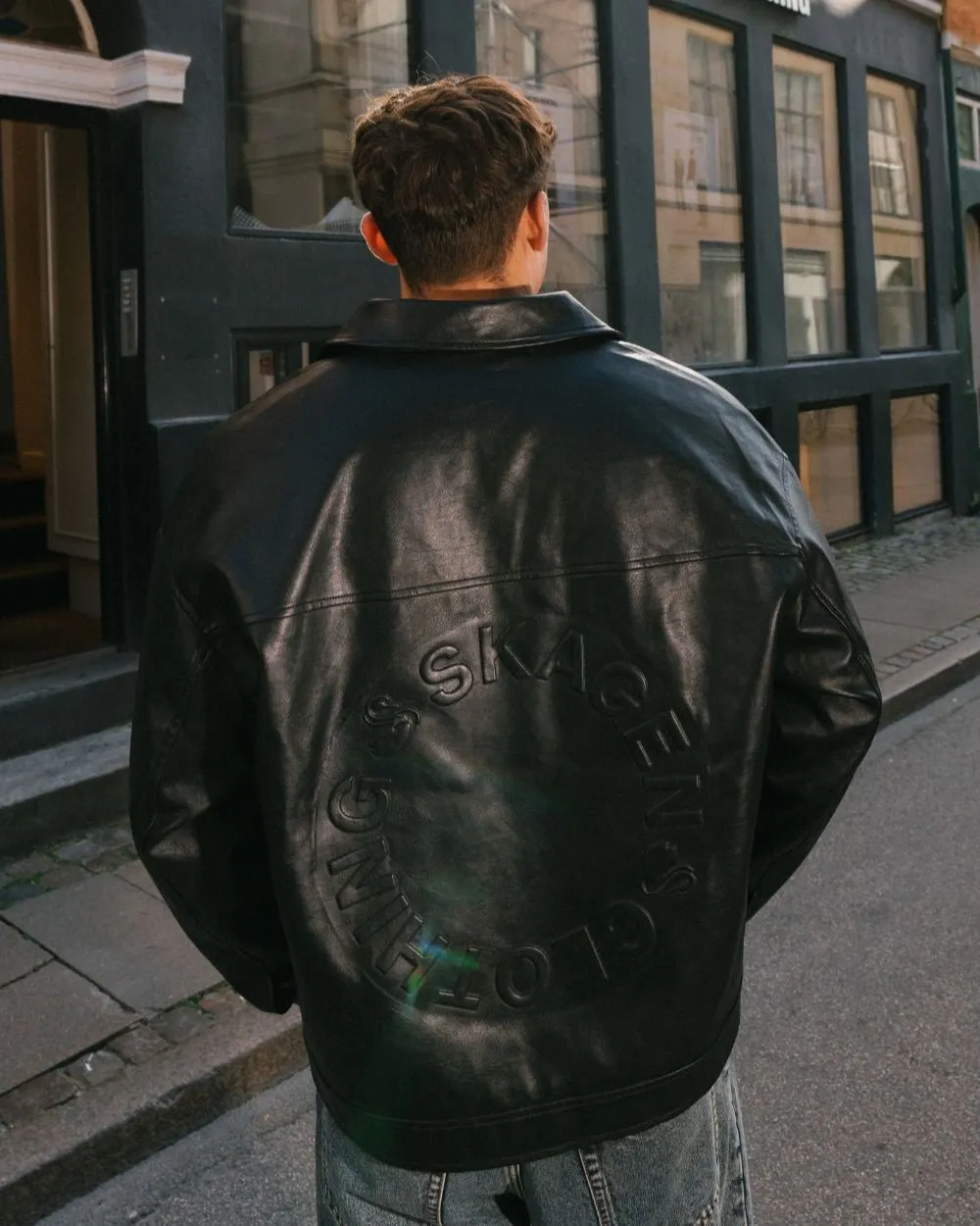 Leather jacket Black