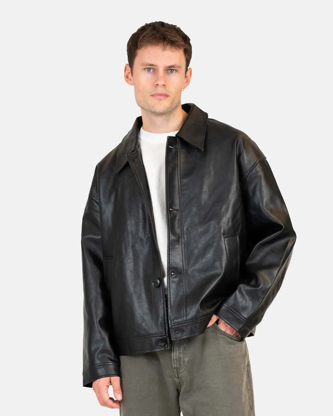 Leather jacket Black