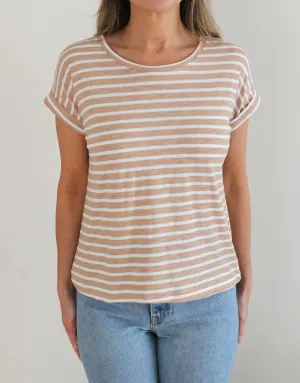 Little Lies Oscar Tee - Coffee