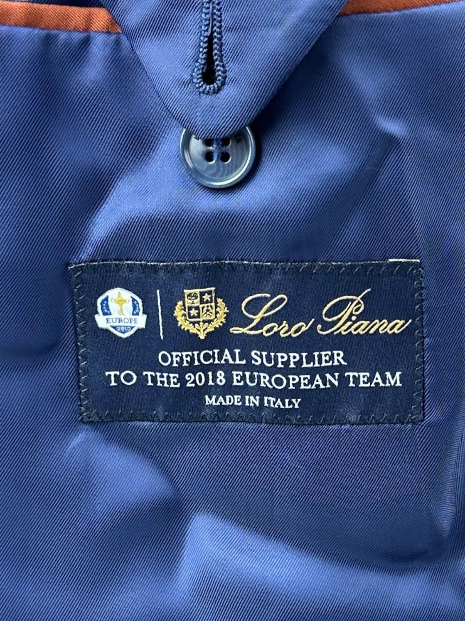Loro Piana Cobalt Blue Cashmere Jacket