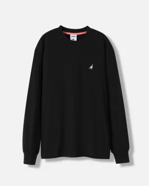 L/S Emb Pigeon Tee