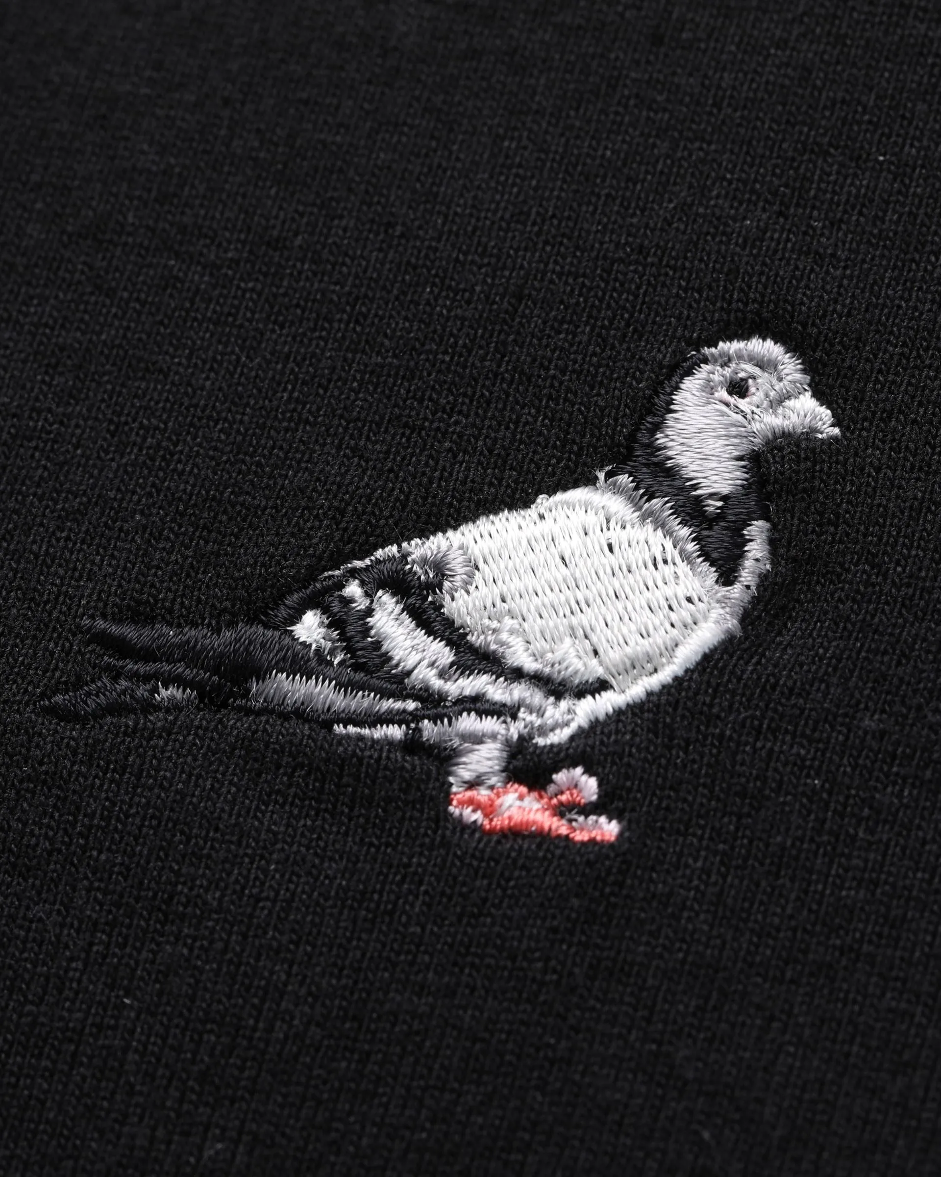 L/S Emb Pigeon Tee