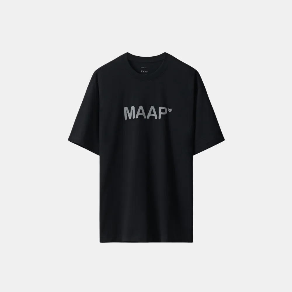 MAAP Essentials Text Tee - Black