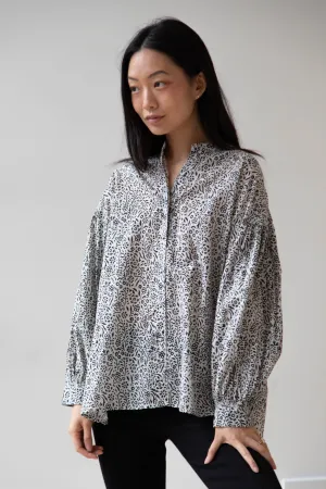 Maison de Soil | Floral Block Print Shirt