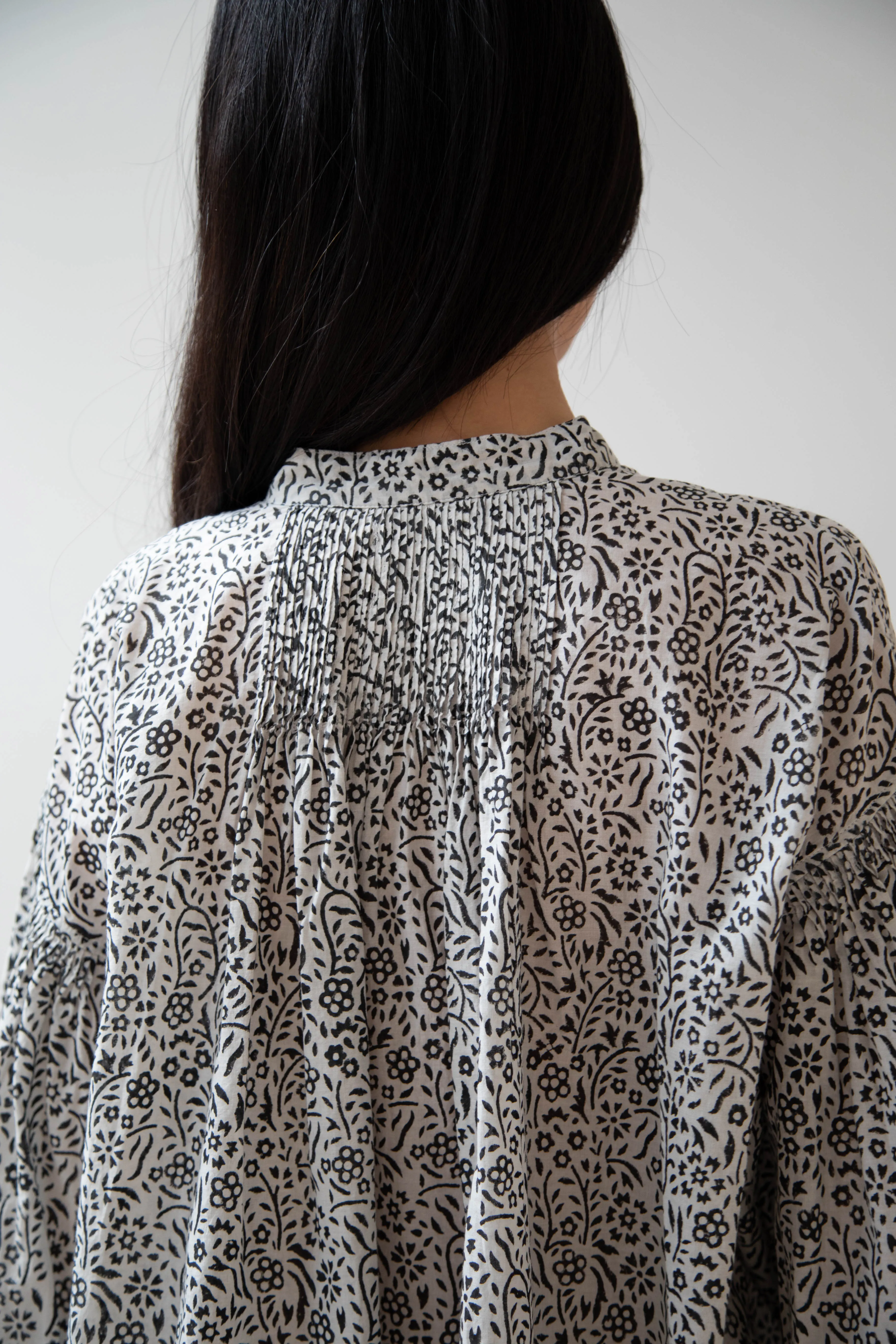 Maison de Soil | Floral Block Print Shirt