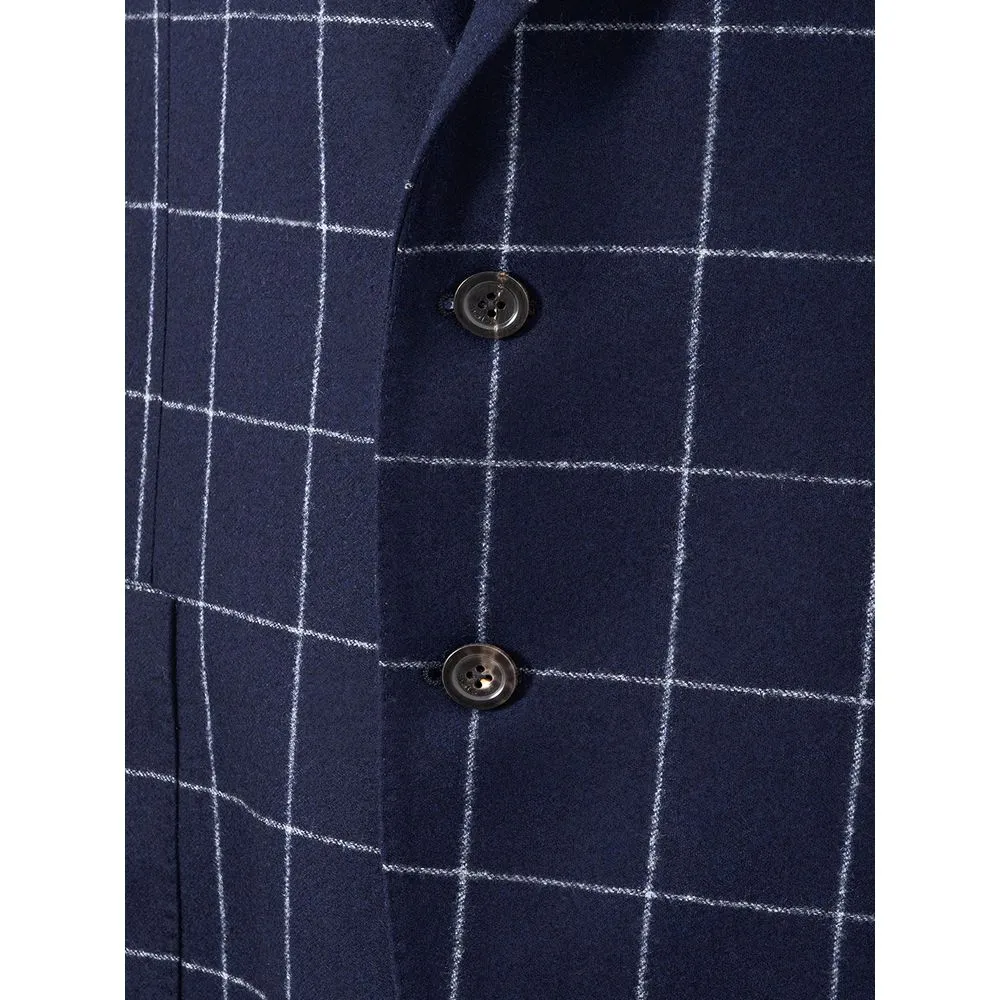 Malo Blue Wool Jacket